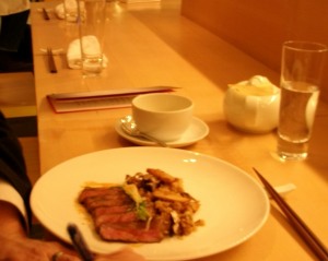 1st Morimoto Omakase Dinner Steak offering from Hitoshi Aita